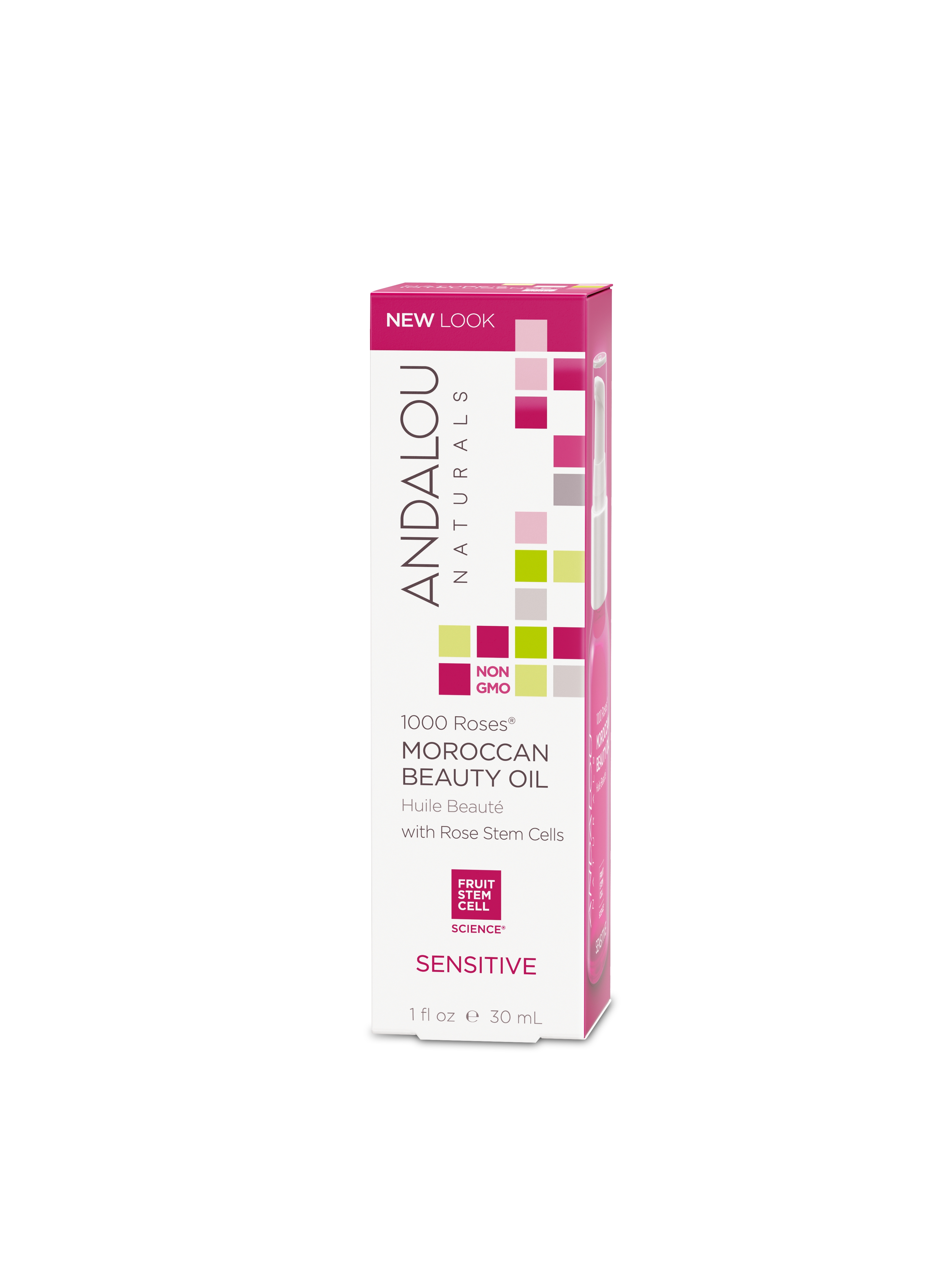 Концентрат масел для лица «Марокканская роза», Andalou Naturals