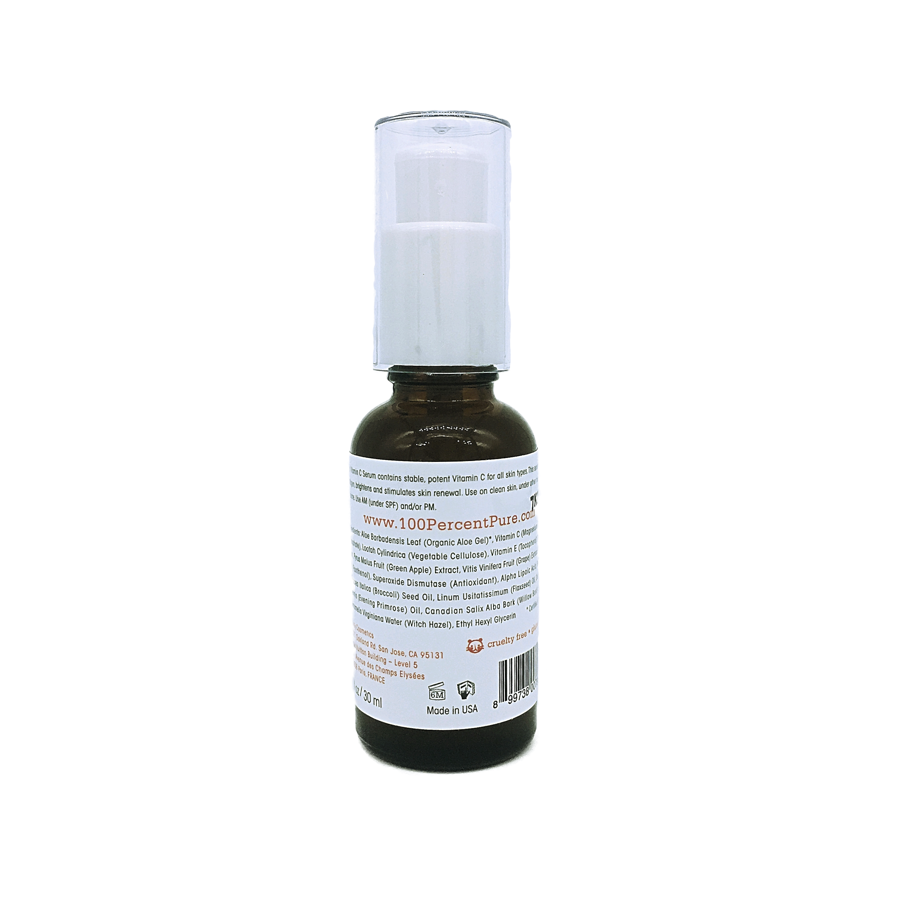 Сыворотка с витамином С, 100% Pure