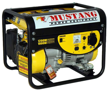 Генератор бензиновый Mustang CPG1200